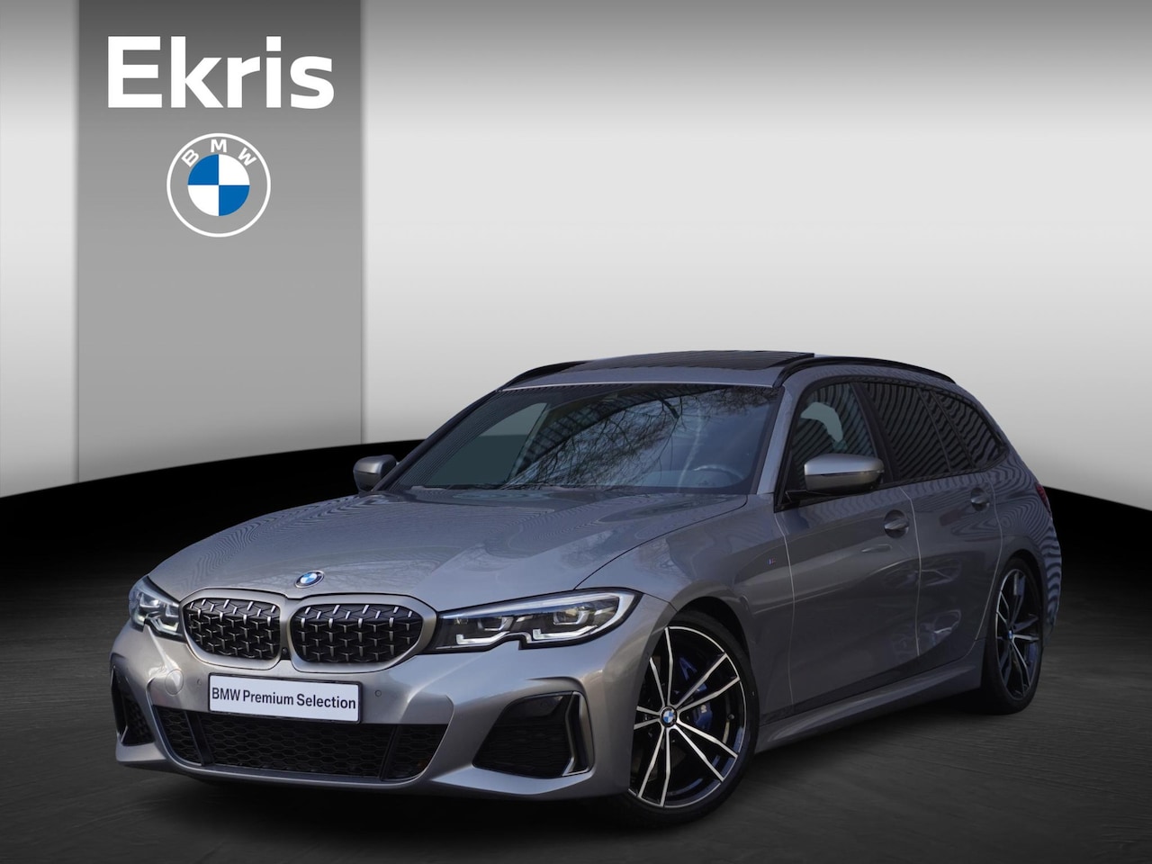 BMW 3-serie Touring - M340i xDrive High Executive | Parking Pack | Glazen panoramadak | HiFi System | Trekhaak m - AutoWereld.nl