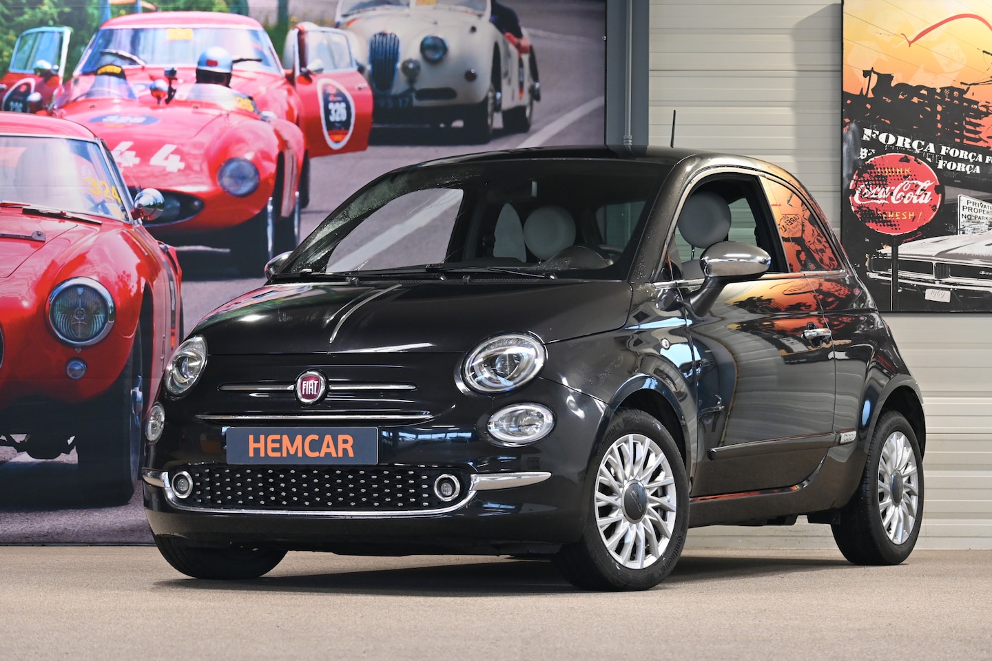 Fiat 500 - 1.0 Hybrid Star Navi / Panoramadak / chroom delen exterieur - AutoWereld.nl