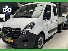 Opel Movano - bestel 2.3 Turbo 135pk L2H1 Dubbel Cabine 7 PERSOONS I CLIMA I NAVI I OPENLAADBAK I ORG.NL