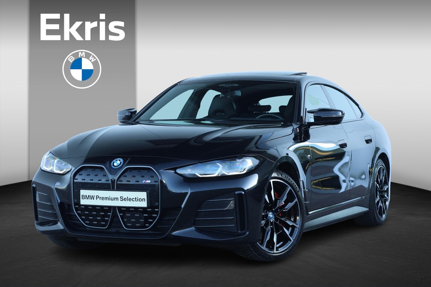 BMW i4 - M50 High Executive 84 kWh M Sportpakket Pro/ Verwarmd Stuurwiel/ Comfort Access/ Harman-Ka - AutoWereld.nl