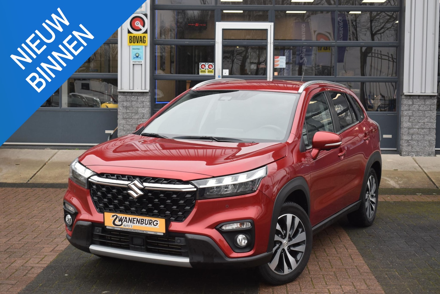 Suzuki S-Cross - 1.4 Boosterjet Style Smart Hybrid Airco Navi/Carplay Cruise Control Camera Km 94159!! - AutoWereld.nl