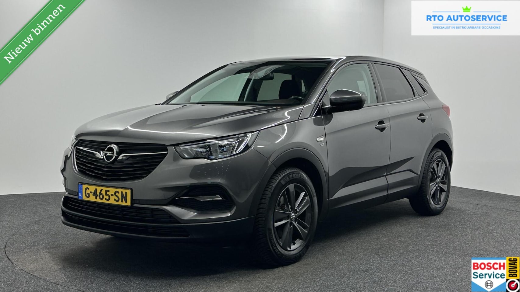 Opel Grandland X - 1.2 Turbo Edition TREKHAAK CRUISE LM CARPLAY NAVI. - AutoWereld.nl