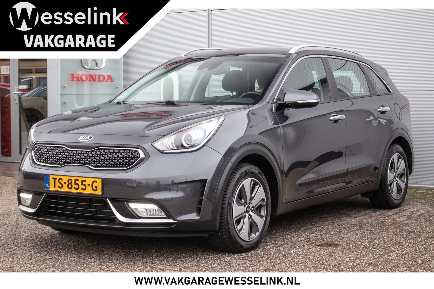 Kia Niro - 1.6 GDi Hybrid DynamicLine -Trekhaak | - AutoWereld.nl