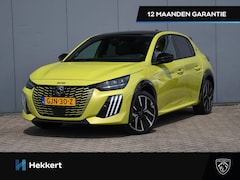 Peugeot 208 - GT 1.2 Hybrid 100pk Automaat CAMERA VOOR + ACHTER | 17''LM | PANO-DAK | SFEERVERLICHTING |