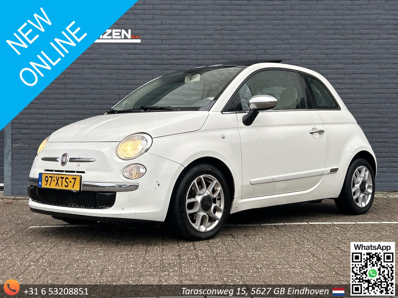 Fiat 500 - 0.9 TwinAir Lounge | Pano | Airco | - AutoWereld.nl