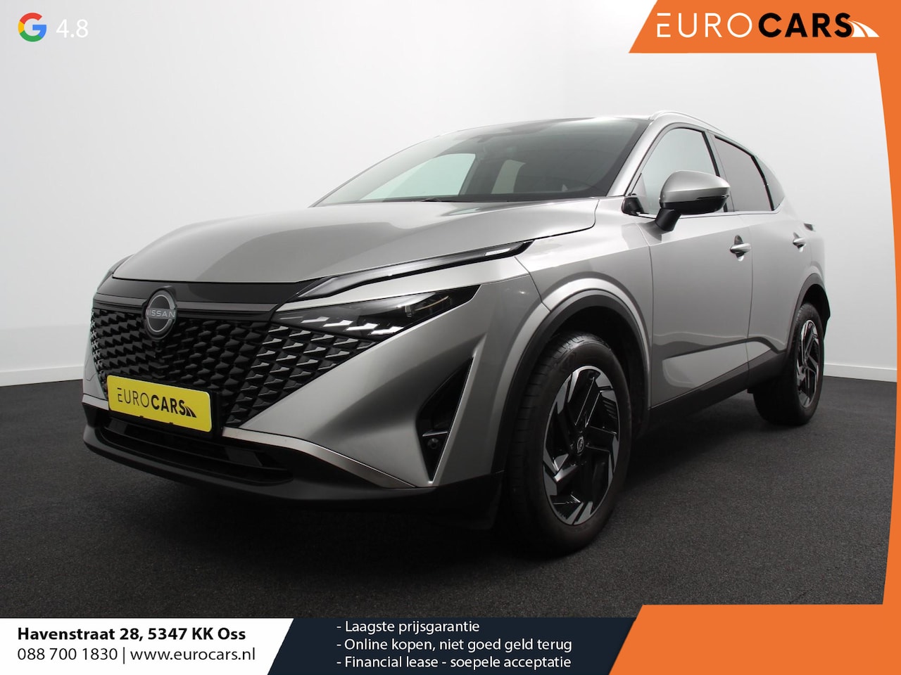 Nissan Qashqai - 1.3 MHEV Automaat N-Connecta | Navigatie | Climate Control | Sfeerverlichting | Camera 360 - AutoWereld.nl