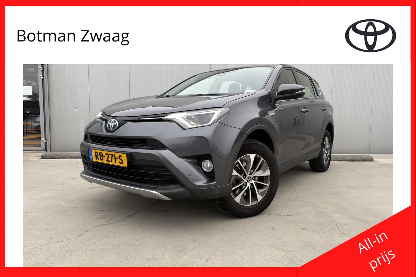 Toyota RAV4 - 2.5 Hybrid Dynamic | Parkeersensor voor en achter | Trekhaak - AutoWereld.nl