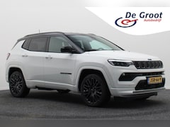 Jeep Compass - 4xe 240 Plug-in Hybrid Electric S Leer, Virtual Cockpit, Camera, ACC, Apple Carplay, Rijst