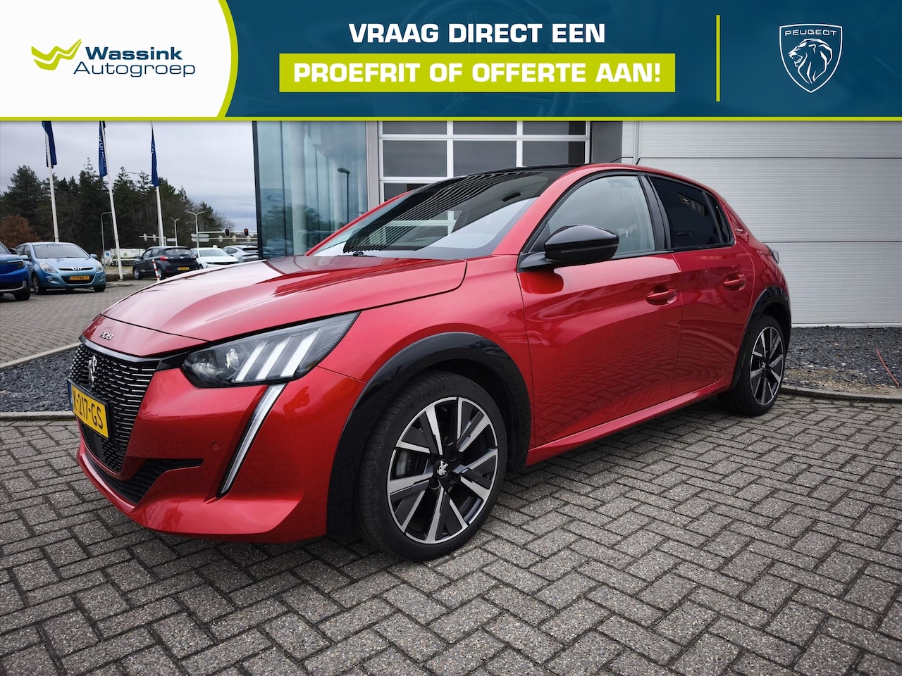 Peugeot 208 - 1.2 PureTech 100pk GT-Line | Navigatie | Climate control | Zwart dak | 17 inch LM velgen - AutoWereld.nl