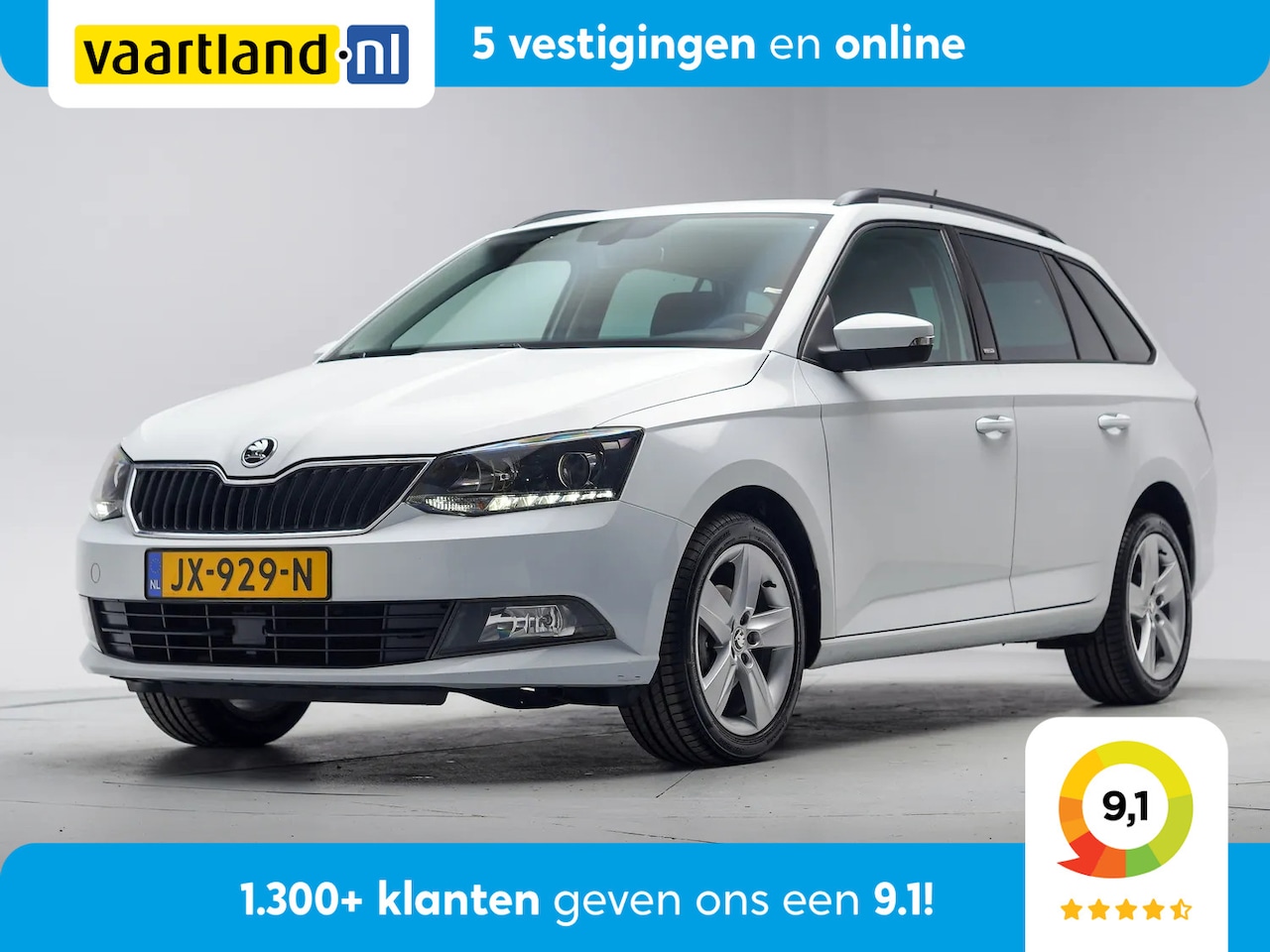 Skoda Fabia - 1.2 TSI JOY [ Lane assist, Nav, LM velgen ] - AutoWereld.nl