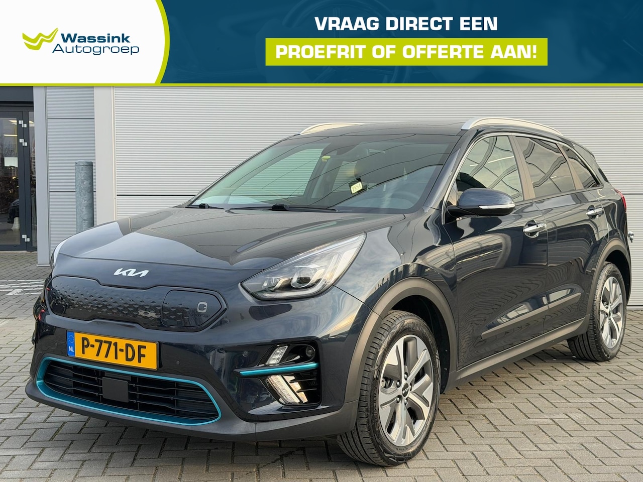 Kia e-Niro - 64kWh 204pk ExecutiveLine Automaat | Climate control | Navigatie | Winterpakket | Open dak - AutoWereld.nl