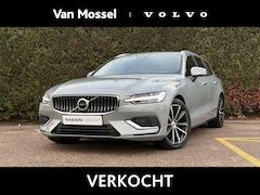Volvo V60 - 2.0 T6 Plug-in hybrid AWD Essential Bright | Stoel & Stuur Verwarming | Zwart Leder | Trek