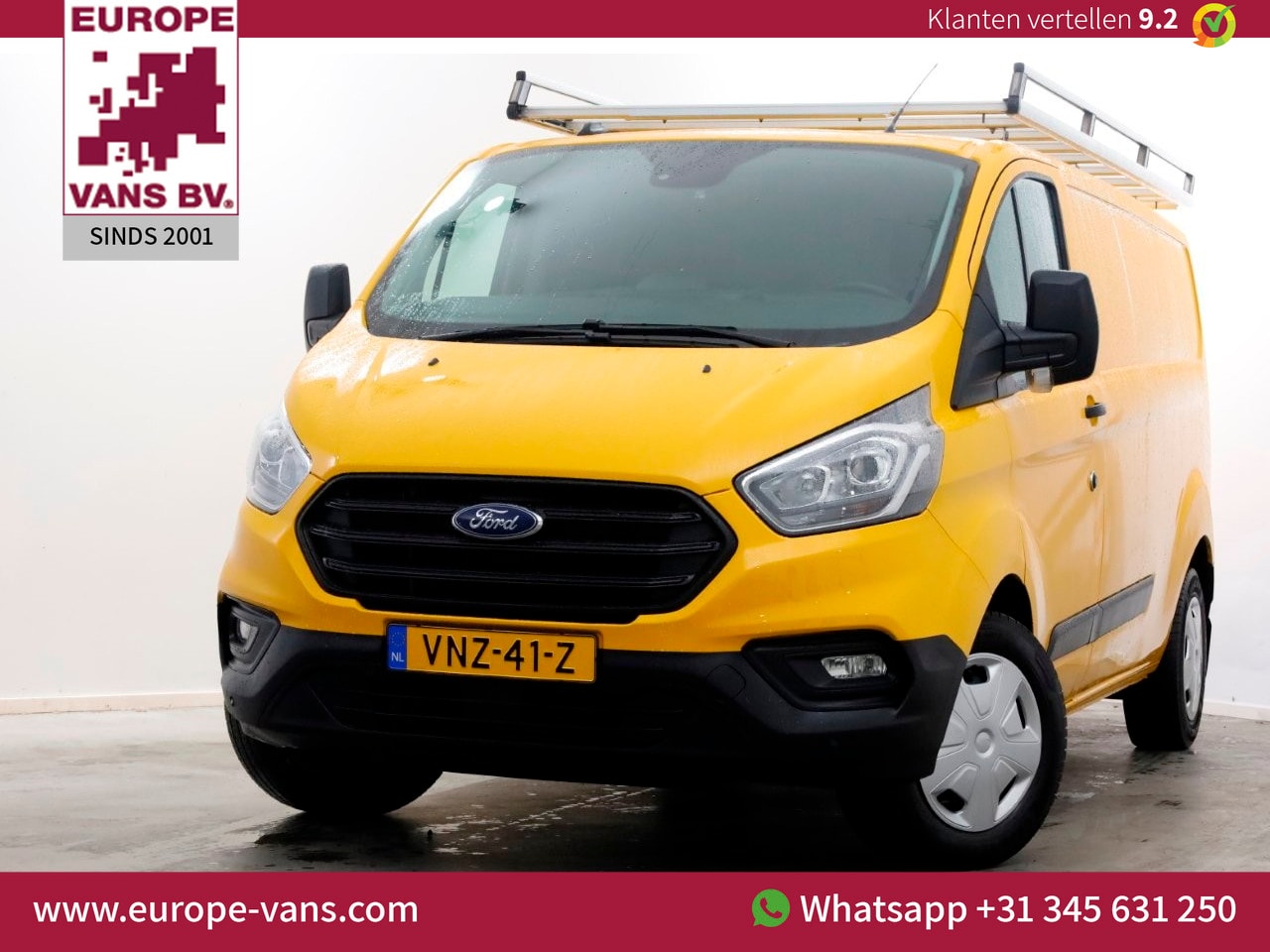 Ford Transit Custom - 340 2.0 TDCI 130pk L2H1 Trend Airco/Trekhaak 2800kg 03-2022 - AutoWereld.nl