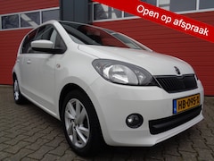 Skoda Citigo - 1.0 Greentech Edition Airco Cruise Navi LMV NL-Auto 1E-Eigenaar Mist Lampen