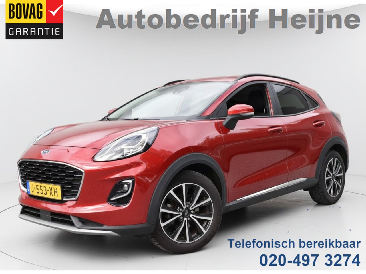 Ford Puma - 125PK ECOBOOST HYBRID TITANIUM CARPLAY/LMV/MASSAGE - AutoWereld.nl