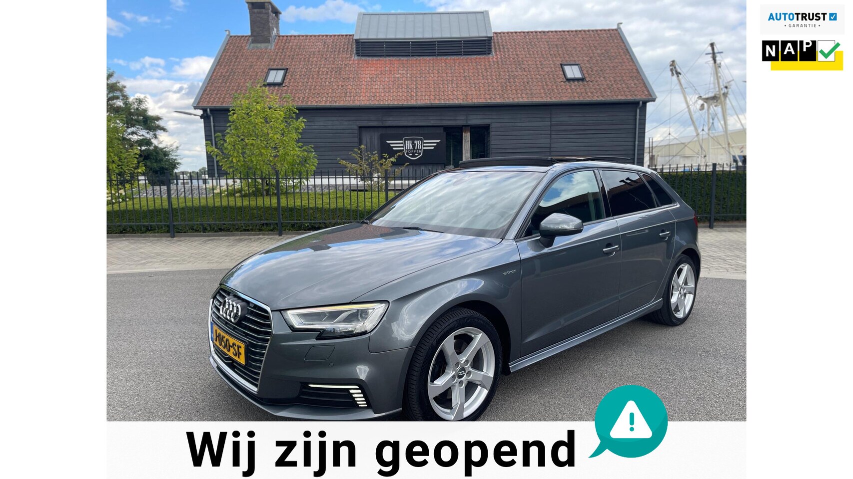 Audi A3 Sportback - 1.4 e-tron Sport Panoramadak Led-Xenon Navi Matrixlampen - AutoWereld.nl