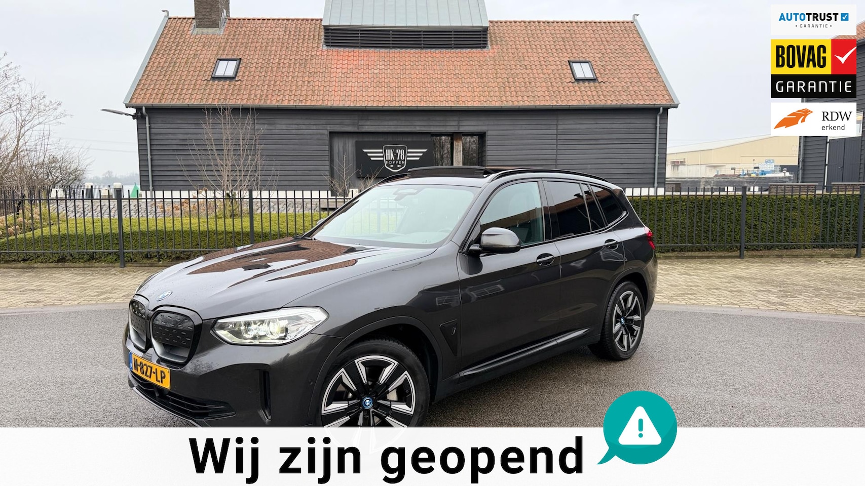 BMW iX3 - Executive 80 kWh PANORAMADAK LEER APPLE-CARPLAY LED-XENON - AutoWereld.nl