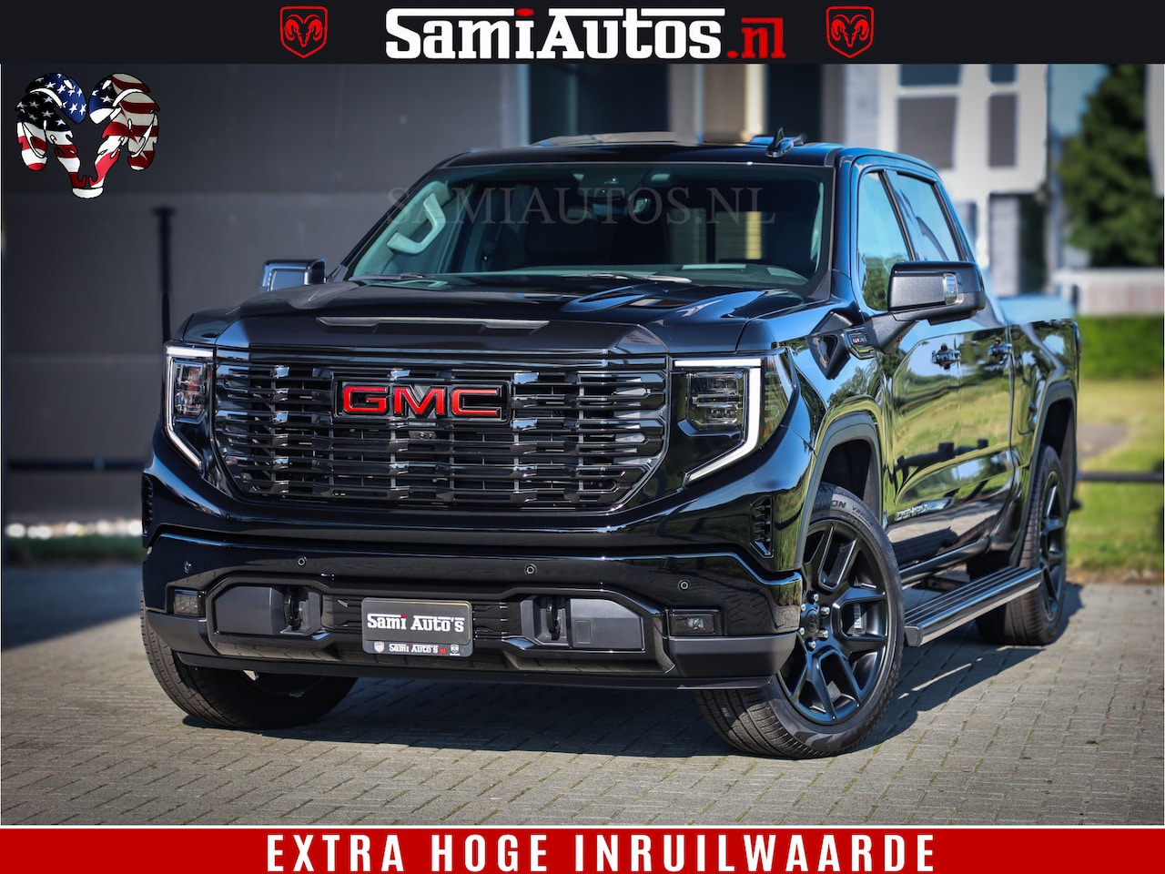 GMC Sierra - DENALI 6.2 V8 426PK Full Option | De Meest Luxe Pick-Up in zijn Klasse | Comfortabele Dubb - AutoWereld.nl