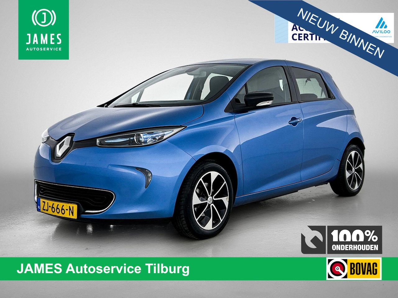 Renault Zoe - Q90 Intens Quickcharge 41 kWh (ex Accu) - AutoWereld.nl