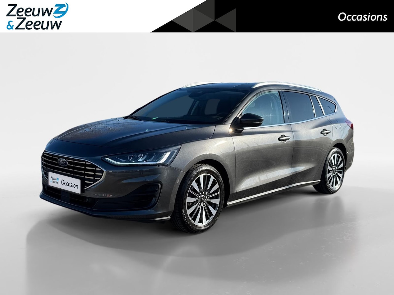 Ford Focus Wagon - 1.0 EcoBoost Hybrid Titanium X | Dealer onderhouden | Winter pack | Parkeersensoren voor e - AutoWereld.nl