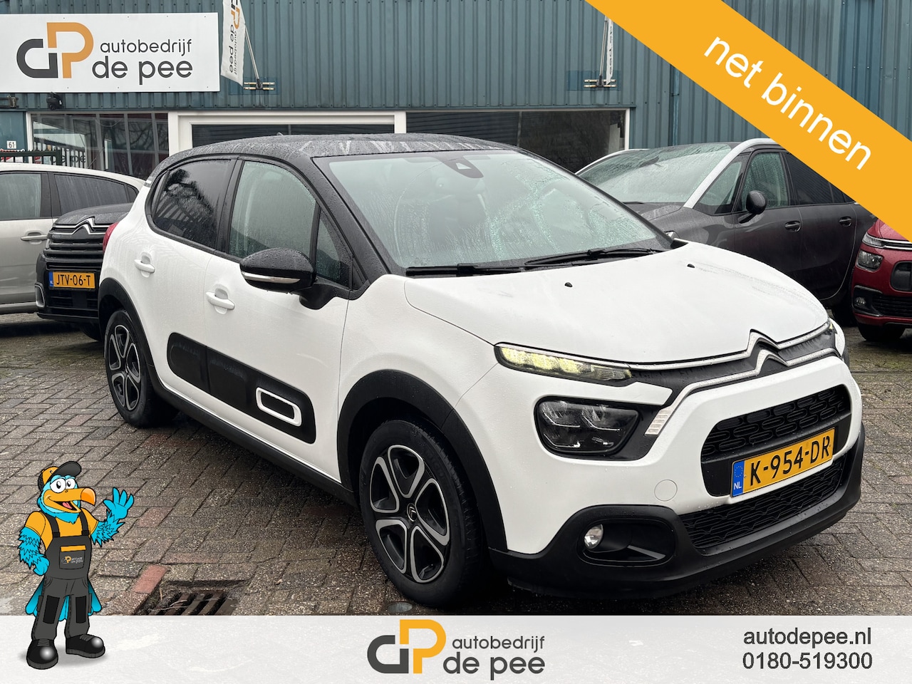 Citroën C3 - 1.2 PureTech Feel GARANTIE/CARPLAY/CLIMA/CRUISE/PARK.SENS. V+A/LICHTMETAAL rijklaarprijs! - AutoWereld.nl