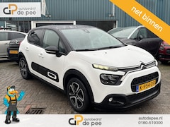 Citroën C3 - 1.2 PureTech Feel GARANTIE/CARPLAY/CLIMA/CRUISE/PARK.SENS. V+A/LICHTMETAAL rijklaarprijs