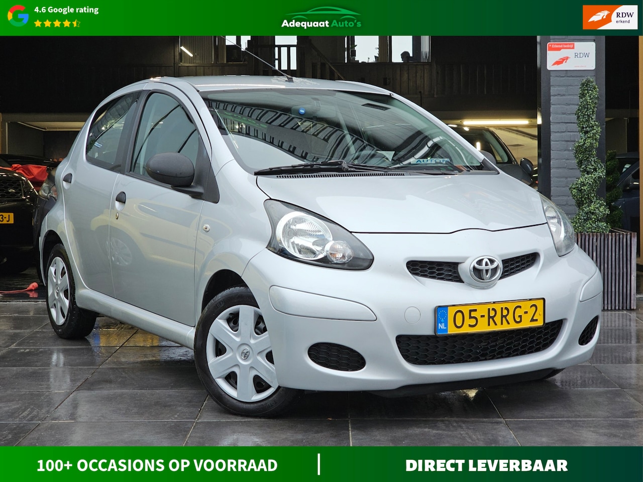Toyota Aygo - 1.0-12V Cool|Carplay|Airco|NAP|APK|5DR|Bluetooth - AutoWereld.nl
