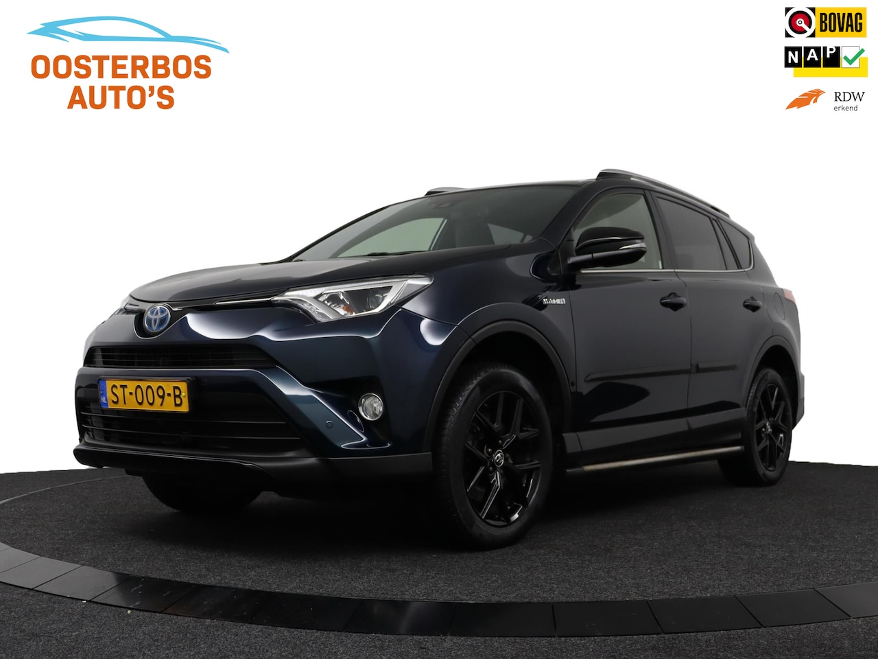 Toyota RAV4 - 2.5 Hybrid Black Edition 1e Eig/Dealer onderhouden/Full options/Trekhaak - AutoWereld.nl