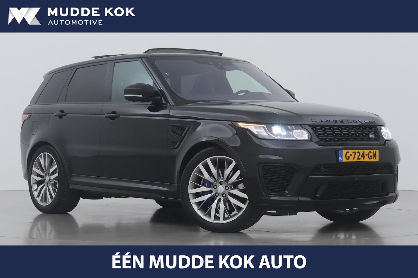 Land Rover Range Rover Sport - 5.0 V8 Supercharged SVR | ACC | Panoramadak | Head-Up | Stoel+Voorruitverwarming | 22 Inch - AutoWereld.nl