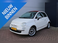 Fiat 500 C - 1.2 Lounge Cabrio Leer Airco Zeer mooi Nederlandse auto