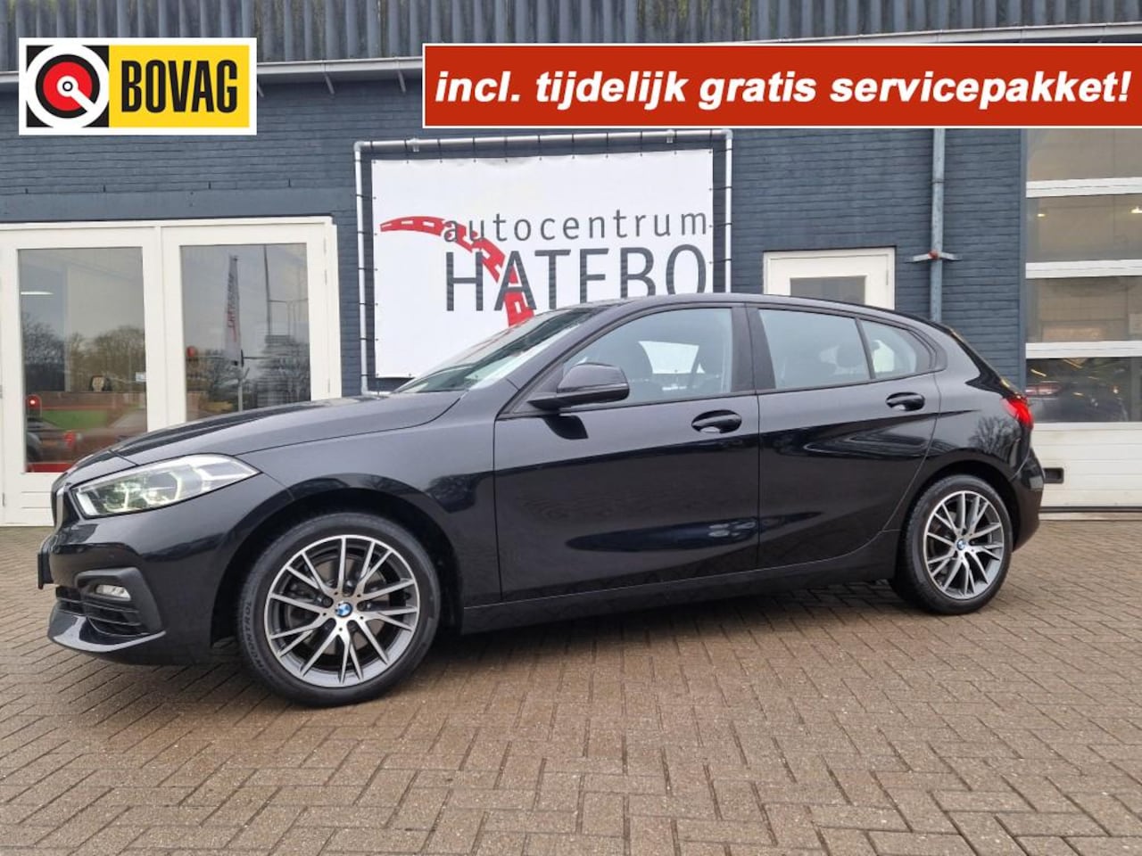 BMW 1-serie - 118I High Executive Leder Navi Panorama Climate Cruise LM17 Mooi! - AutoWereld.nl