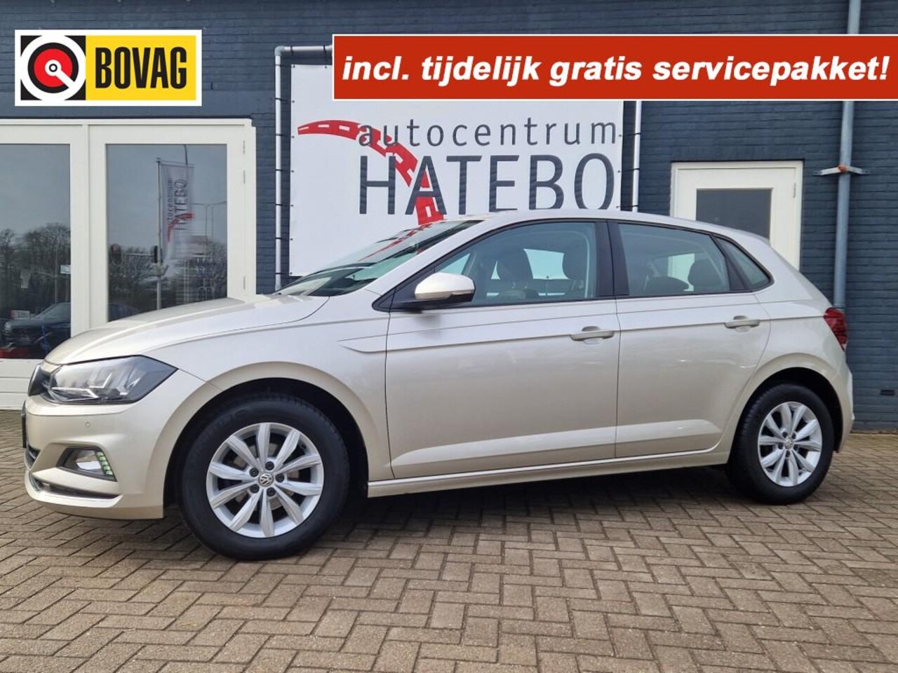 Volkswagen Polo - 1.0 TSI HIGHLINE Climate Cruise Controle PDC Multi media LM 16 - AutoWereld.nl
