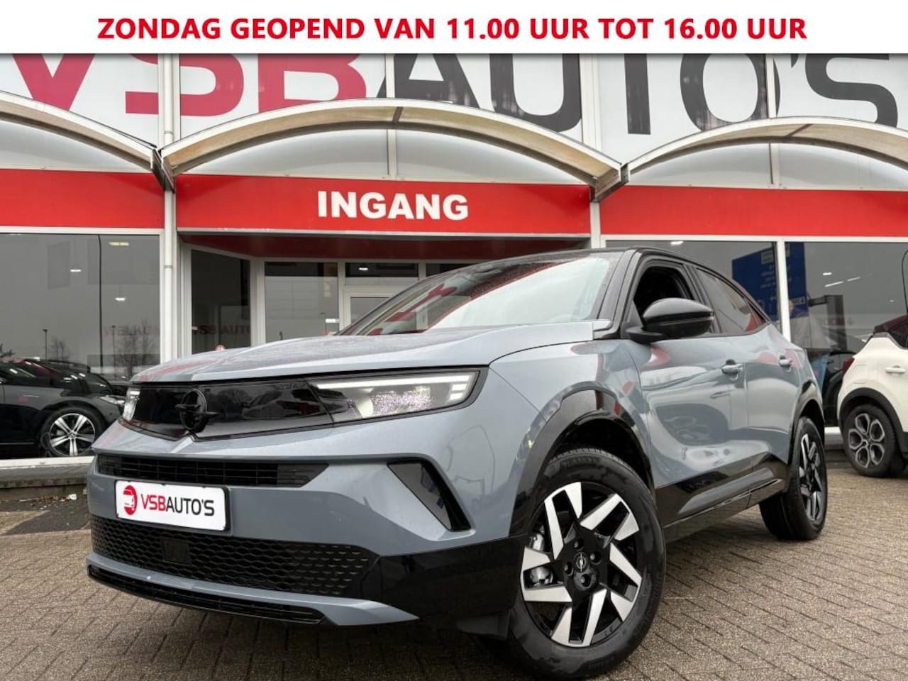 Opel Mokka - 1.2 TURBO 130PK AUT. GS NARDO-GREY NAVI CAMERA WINTER-PAKKET CARPLAY AIRCO LMV - AutoWereld.nl