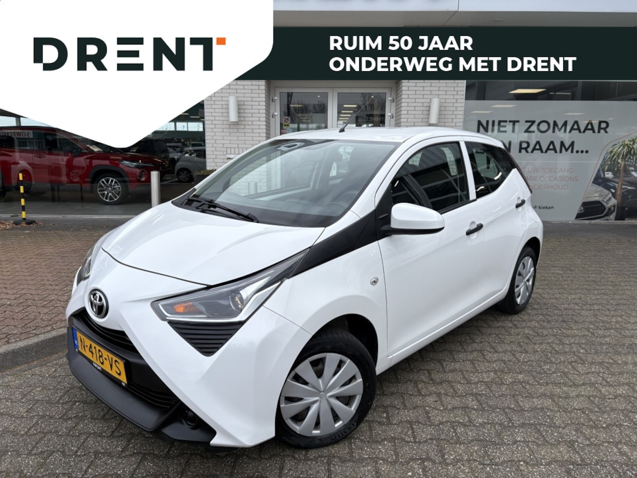 Toyota Aygo - 1.0 VVT-i x-fun | Airco | DAB | Bluetooth | El. Raambediening | - AutoWereld.nl
