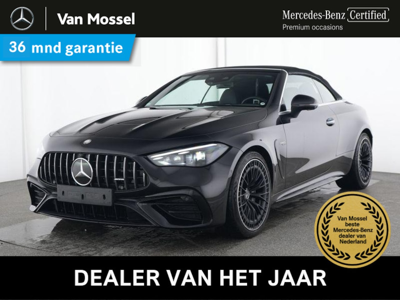 Mercedes-Benz CLE Cabriolet - AMG 53 4MATIC+ Premium Plus /Rijassistentiepakket plus /Nightpakket /20 Inch /Winterpakket - AutoWereld.nl