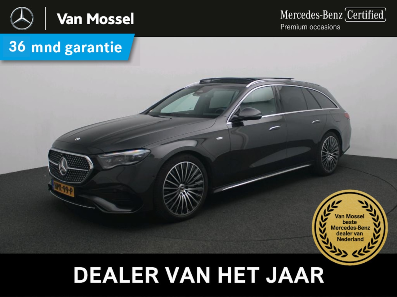Mercedes-Benz E-klasse Estate - 300 e Sport Edition Panoramadak / Superscreen / Memory Seats / 360 Camera / Privacy Glass - AutoWereld.nl