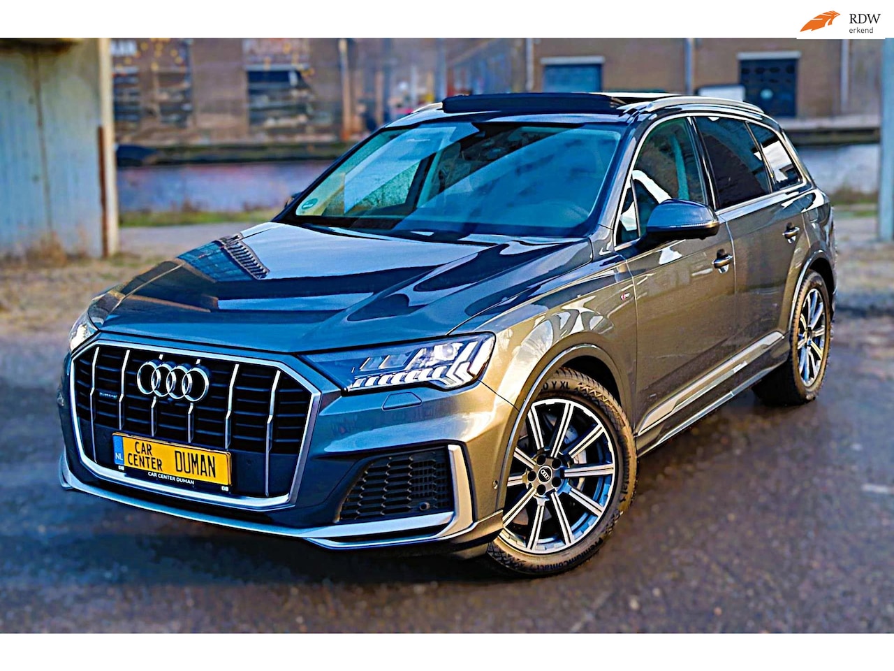 Audi Q7 - 55 TFSI e quattro Pro Line S 360° Pano Stoelverkoeling Luchtvering BTW - AutoWereld.nl