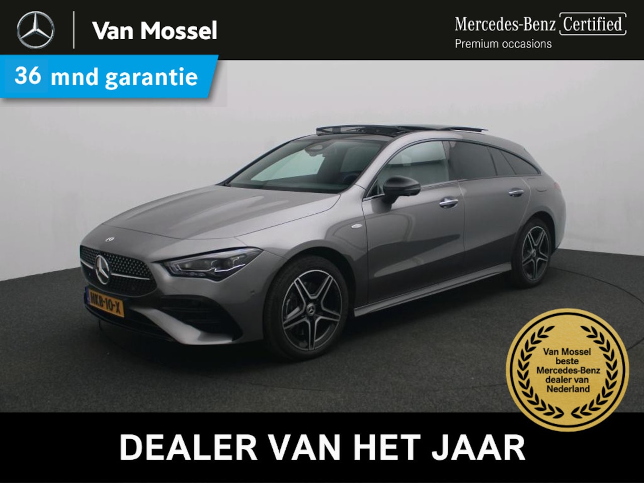 Mercedes-Benz CLA-klasse Shooting Brake - 250 e Business Solution /Panoramadak /Memory stoelen /HUD /360Camera - AutoWereld.nl