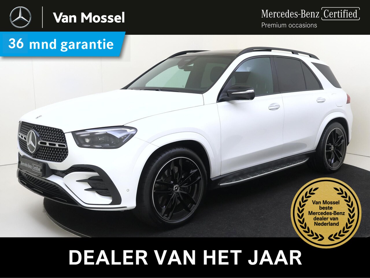 Mercedes-Benz GLE-Klasse - 400 e 4MATIC AMG Line Premium Panoramadak /Memorystoelen /360 Camera /Burmester /Elek Trek - AutoWereld.nl