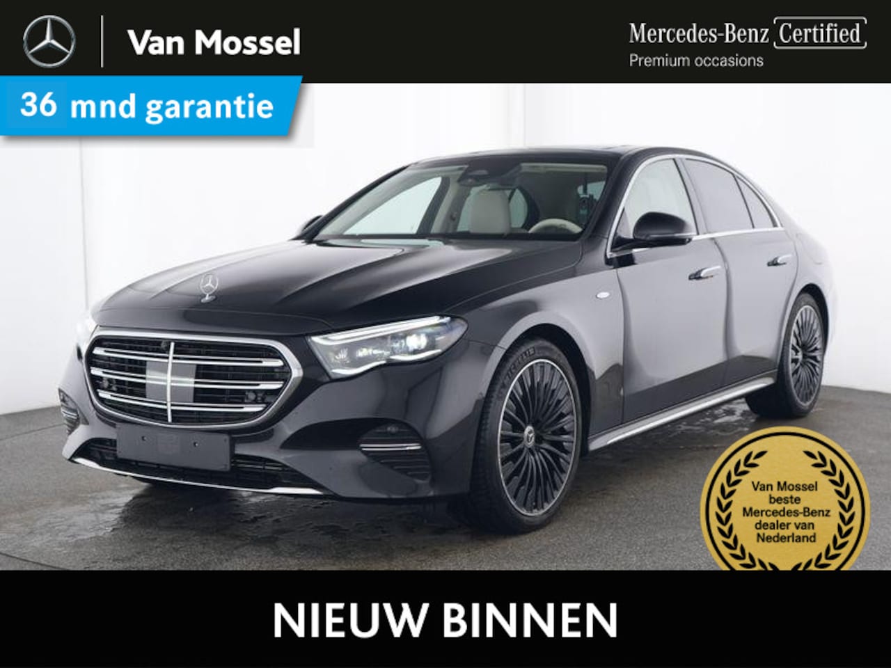 Mercedes-Benz E-klasse - 400 e 4MATIC Exclusive Line / Panoramadak/ AIRMATIC/ Achterasbesturing/ Burmester 4D/ 20 i - AutoWereld.nl