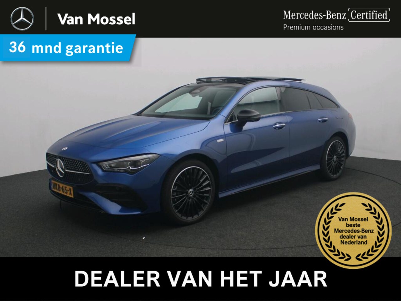 Mercedes-Benz CLA-klasse Shooting Brake - 250 e Business Solution / Premium Plus/ Panoramadak/ 19 inch/ Night/ Head Up/ 360 camera/ - AutoWereld.nl