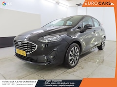 Ford Fiesta - 1.0 EcoBoost Hybrid Titanium Airco ECC Navi Carplay Full LED PDC Achter Cruise Control