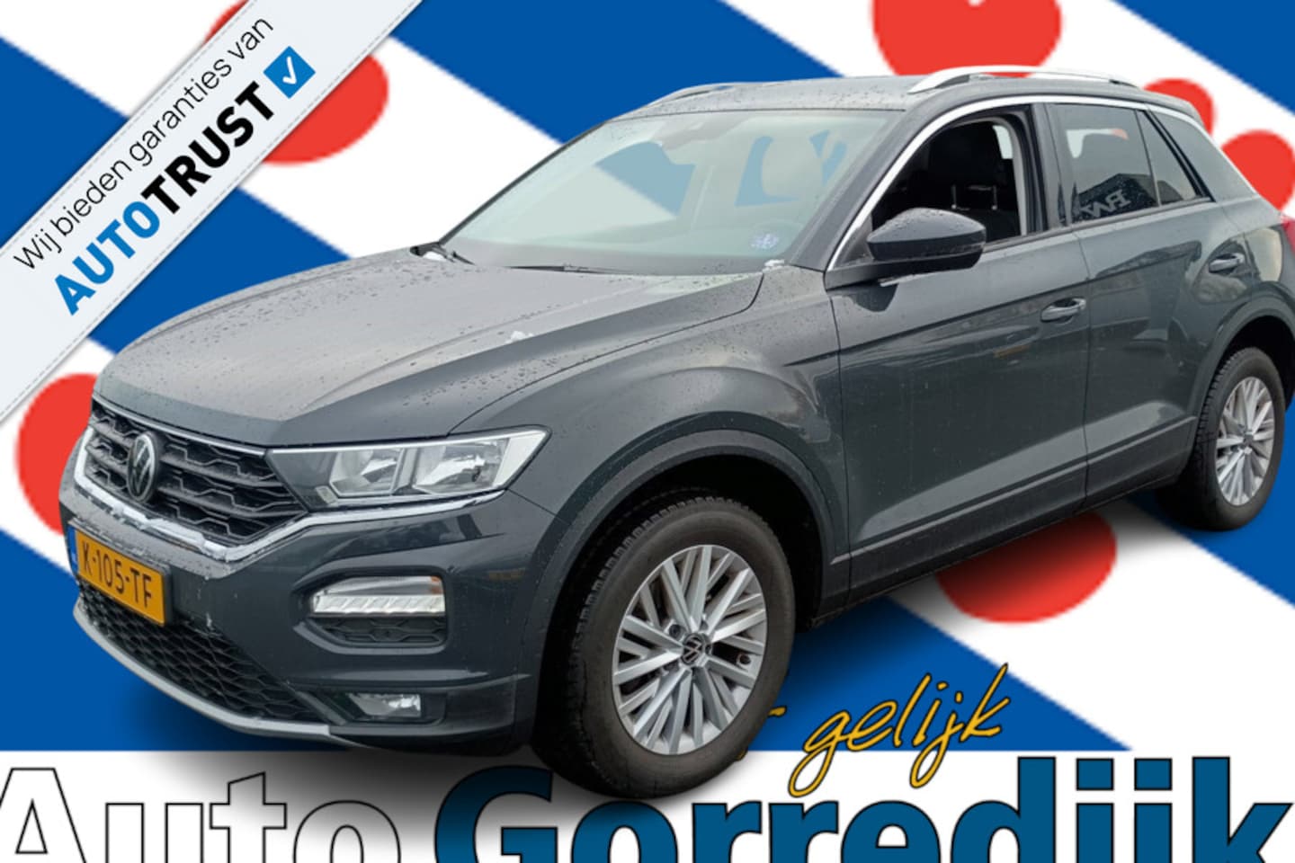 Volkswagen T-Roc - 1.0 TSI Style Business NAVI,CRUISE,CLIMA,TREKHAAK - AutoWereld.nl