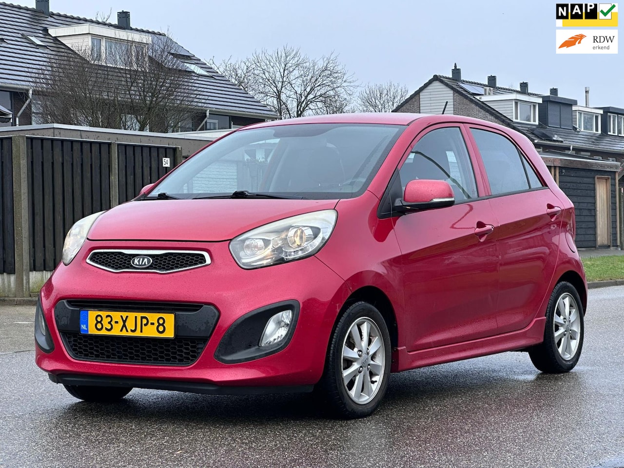 Kia Picanto - 1.2 CVVT ISG Plus Pack 5DR*Airco*NAP*LM velgen*08-09-2026 APK* - AutoWereld.nl