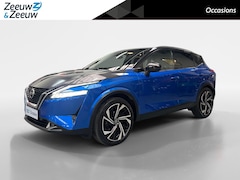 Nissan Qashqai - 1.3 MHEV Xtronic Tekna Plus Dealer onderhouden | Full options | 360 Camera | Massage stoel