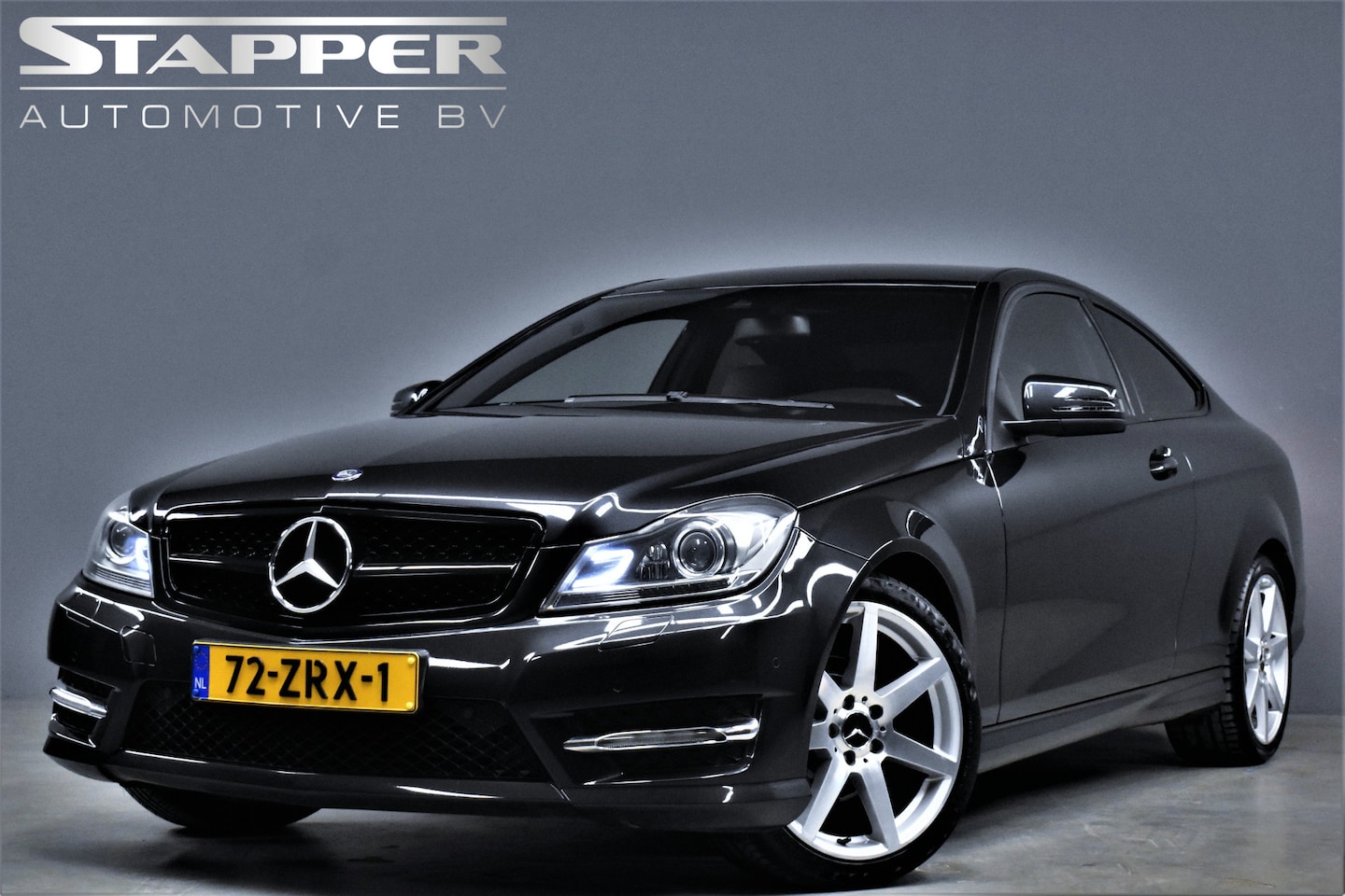 Mercedes-Benz C-klasse Coupé - 250 204pk Org.NL Xenon/Navi/Led/Leer/Climate/Pdc/Cruise/Lmv18" - AutoWereld.nl