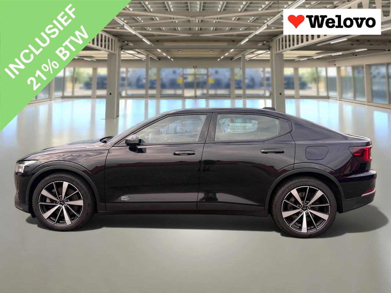 Polestar 2 - Long Range Dual Motor 78 kWh Pilot pack/Plus pack/trekhaak/All seasonbanden/rij klaar - AutoWereld.nl
