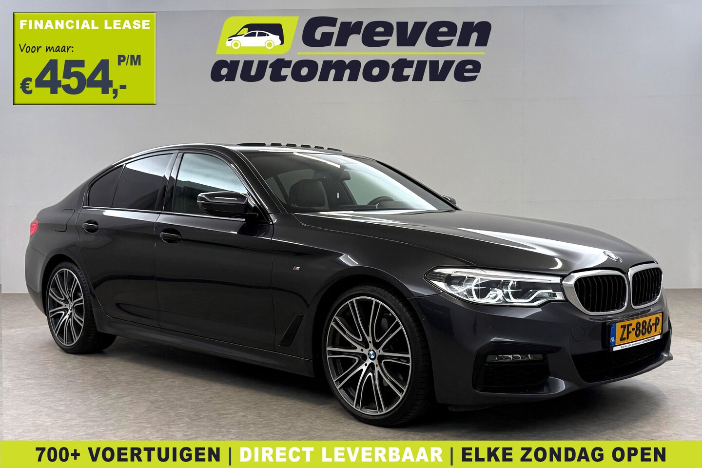 BMW 5-serie - 520i High Executive M-Sport | Pano | Sfeer | HuD | Virtual | Memory | Camera | Navi | Keyl - AutoWereld.nl