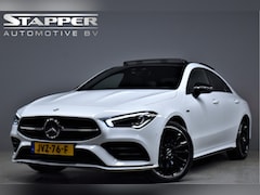 Mercedes-Benz CLA-Klasse - 250 e 218pk AMG-Line Limited 1e Eig. Dealer OH Pano/Sfeer/Virtual/Camera/Navi/Stoelverw./P