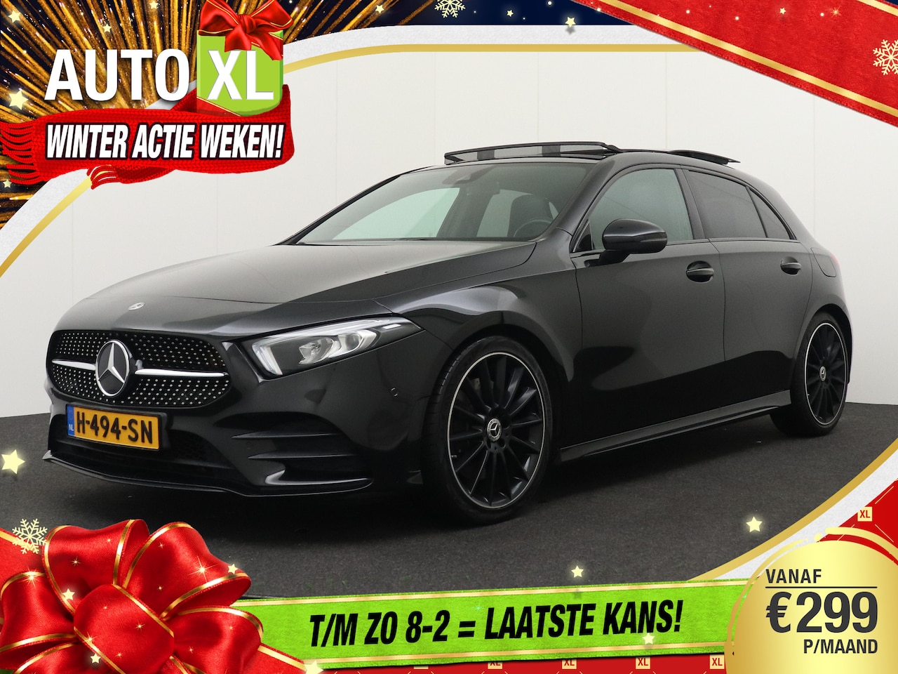 Mercedes-Benz A-klasse - 250 2.0 225 PK AMG Night-Pakket Pano-dak 19'LMV - AutoWereld.nl